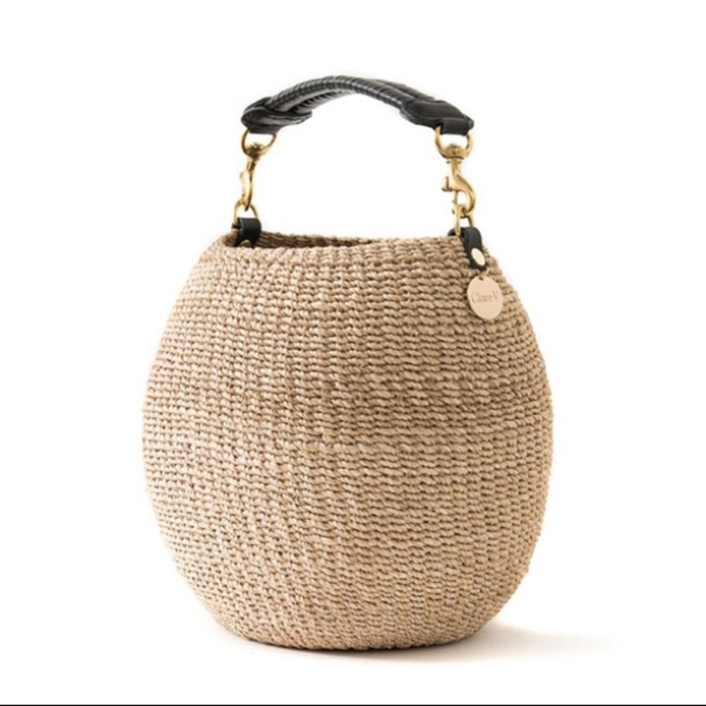 Clare V Pot de Miel Woven Bag